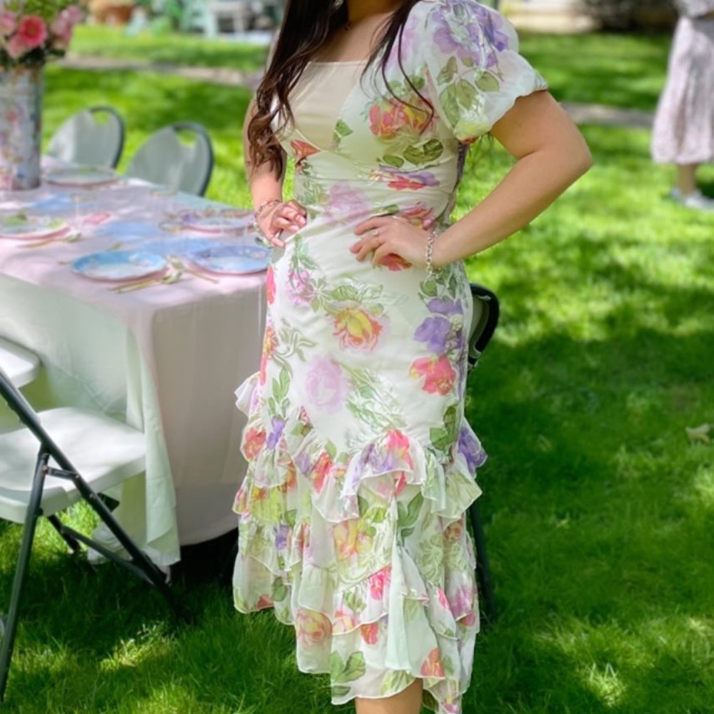 ASOS floral beautiful dress